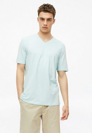 s.Oliver, T-SHIRT - T-Shirt basic - azurblau