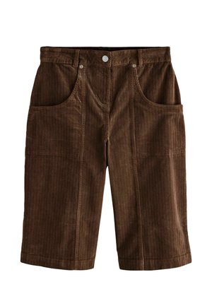 Next REGULAR FIT - WASHED - Šortai - brown