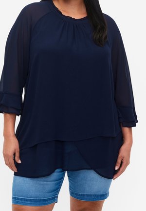 Blouse - dark blue