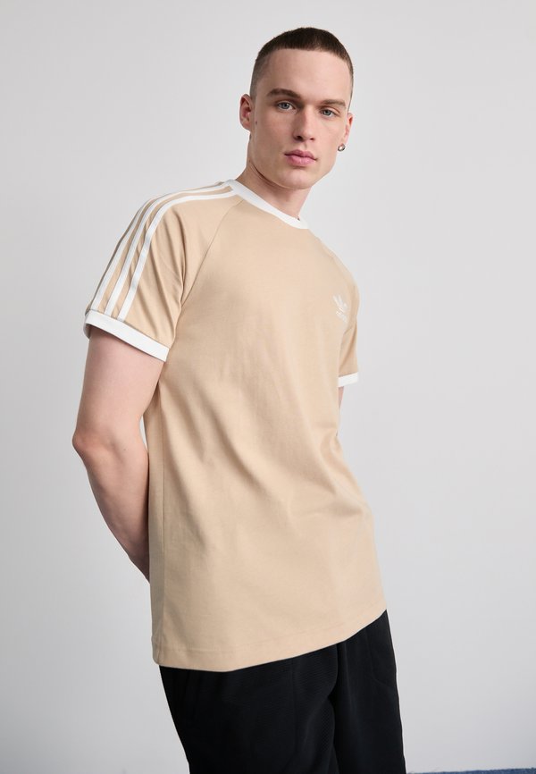 STRIPES TEE - Print T-shirt - magic beige