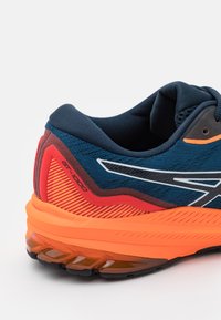 ASICS GT 1000 11 - Laufschuh Stabilität - french blue/shocking orange/dunkelblau - Zalando.at