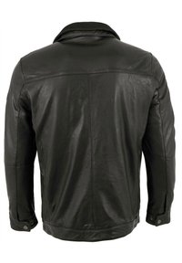 bugatti Lederjacke - schwarz