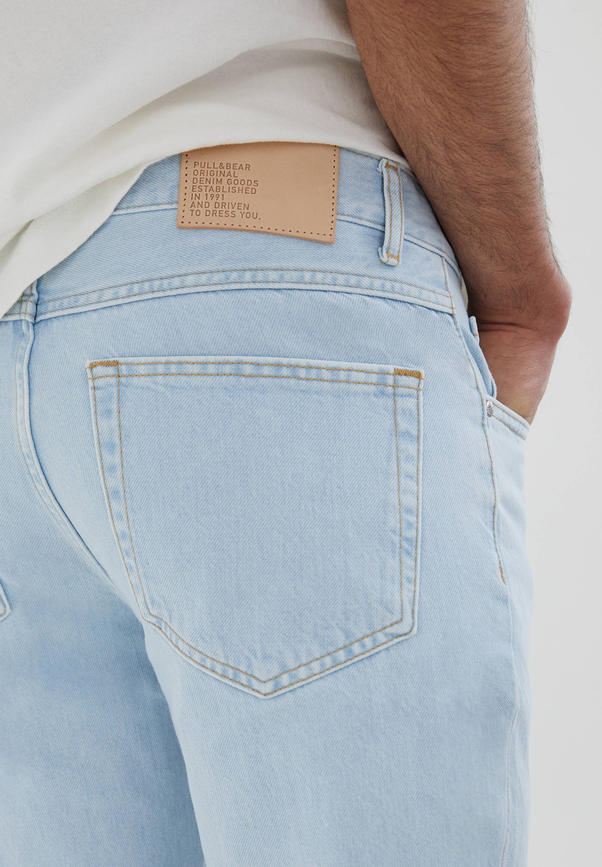 PULL\u0026BEAR Slim fit jeans - blue denim 