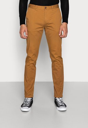 Chino kalhoty - dark brown