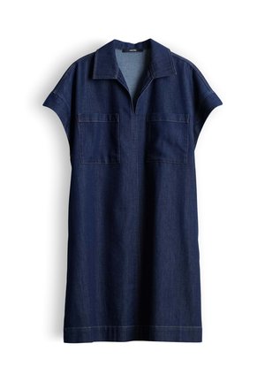 someday., RELAXED STRAIGHT CUT - Vestito di jeans - rinsed dark blue