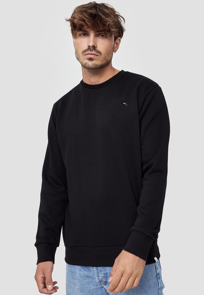 Herren Strickjacken | MIKON SENSE Strickpullover schwarz - WK74064 Herren Strickjacken | MIKON SENSE Strickpullover schwarz - WK74064