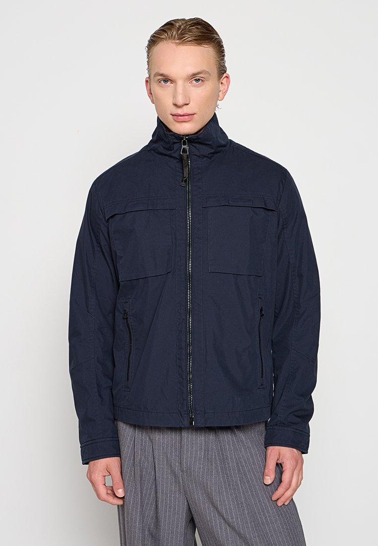 Lerros Lichte jas donkerblauw