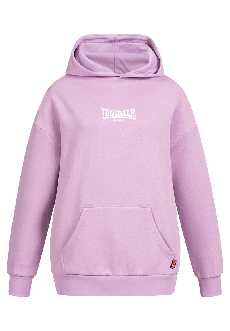 Lonsdale KILMOTE - Kapuutsiga pusa - lilac white