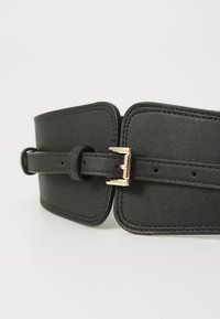 Anna Field LEATHER - Ceinture taille haute - black