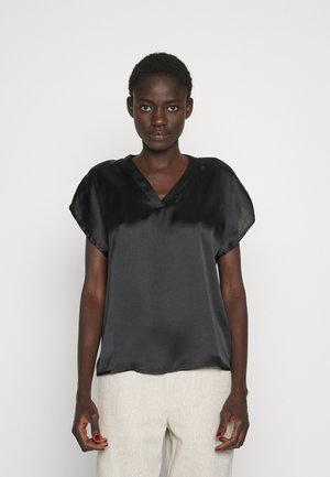 JDY Tall JDYBEATRICE V NECK - Βασικό μπλουζάκι - black