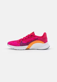 Não selecionado, mystic hibiscus/blackened blue/pink prime/light curry/white