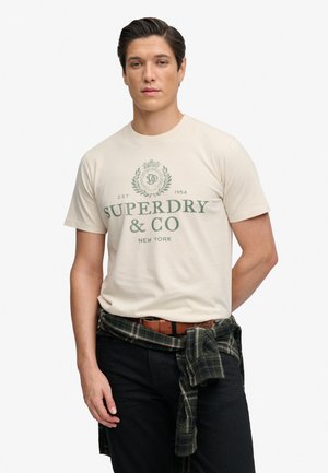 Superdry & Co, SUPERDRY 1954 COMPANY RELAXED T-SHIRT.. - Camiseta estampada - birch