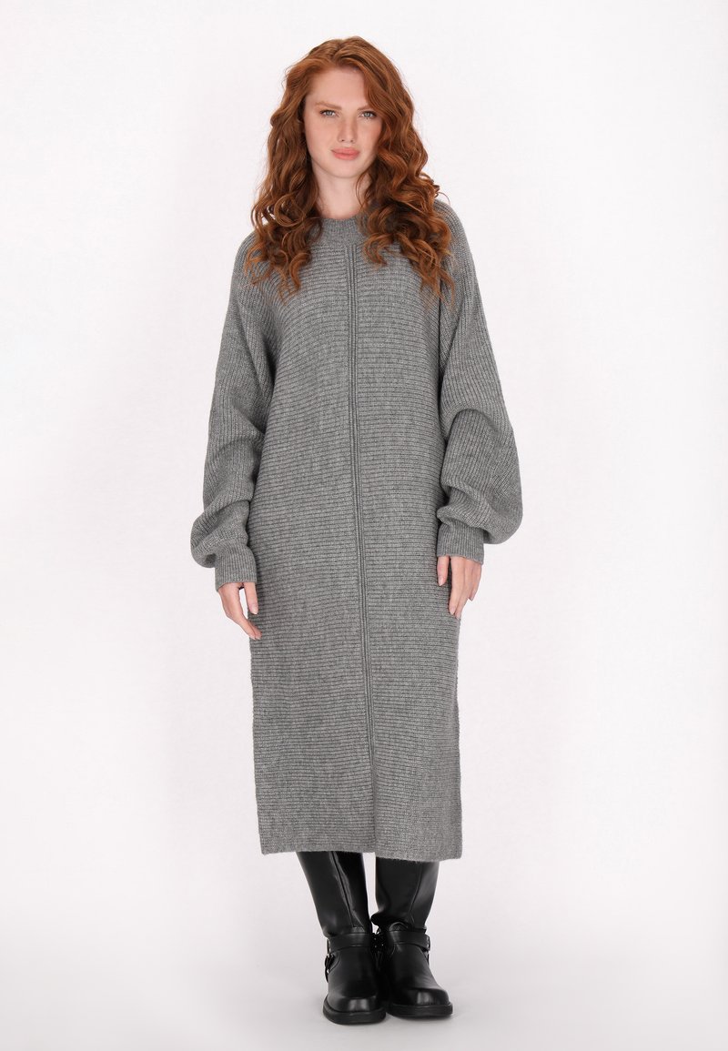 DreiMaster Maxi ruha - grau melange