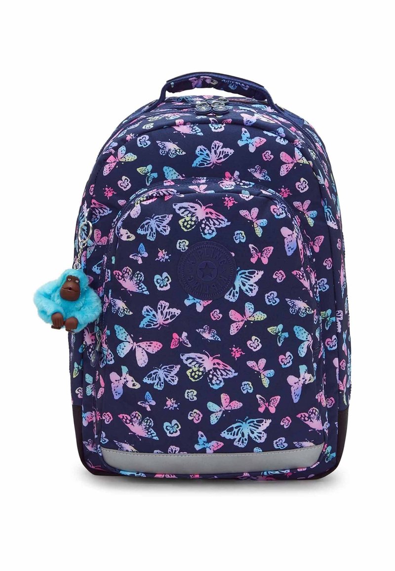 Kipling CLASS ROOM - Skoletasker - mottled dark blue