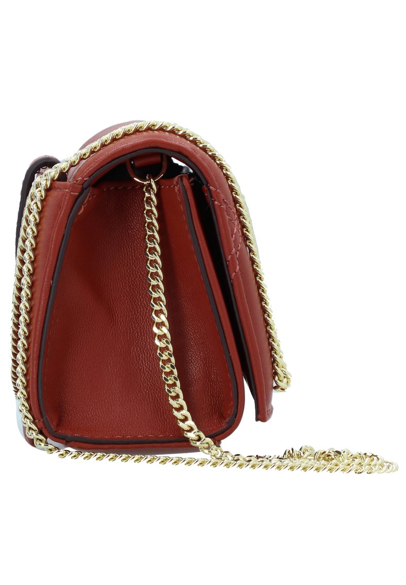 red dkny bag