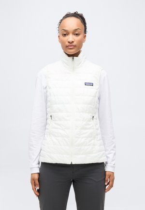 NANO PUFF VEST - Vesta - birch white