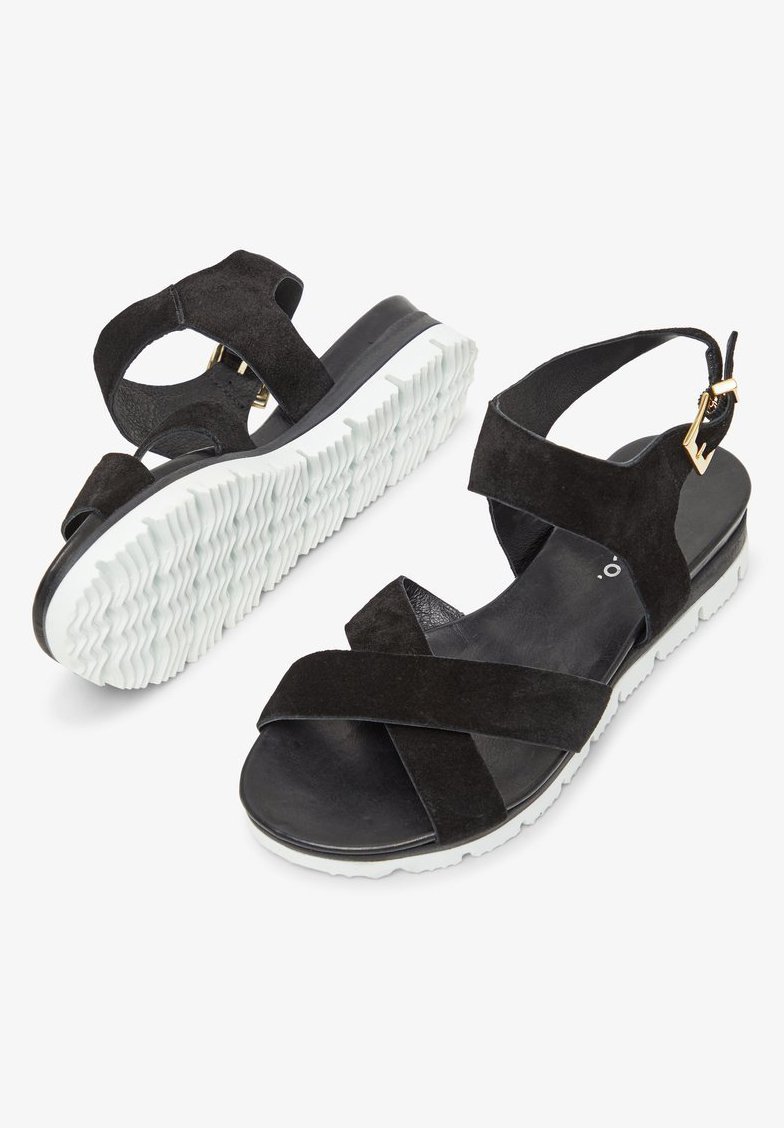 BIADEBRA SUEDE SANDAL Sandaler black1 BIADEBRA SUEDE SANDAL Sandaler black1