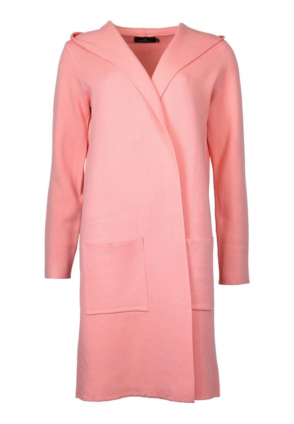 JANINA BASIC - Strickjacke - orange