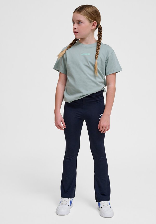 AYA HIGH RISE FLARE - Tights - parisian night