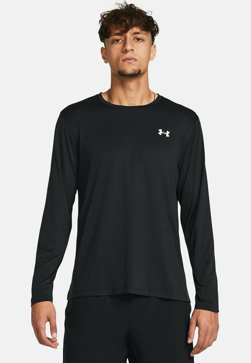 Under Armour - LAUNCH - Long sleeved top - black, Enlarge