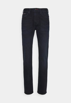 STRAIGHT DENTON JUDE - Straight leg jeans - blue black