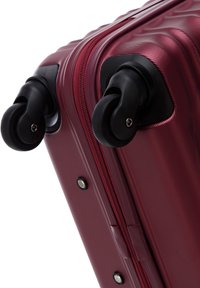 WITTCHEN SMALL SUITCASE WITH LUGGAGE TAG FROM ABS - Trolley - dark red