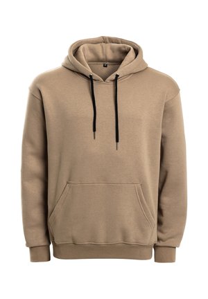 UNISEX - Sweat à capuche - beige