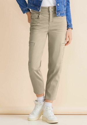 CASUAL FIT - Straight leg jeans - beige