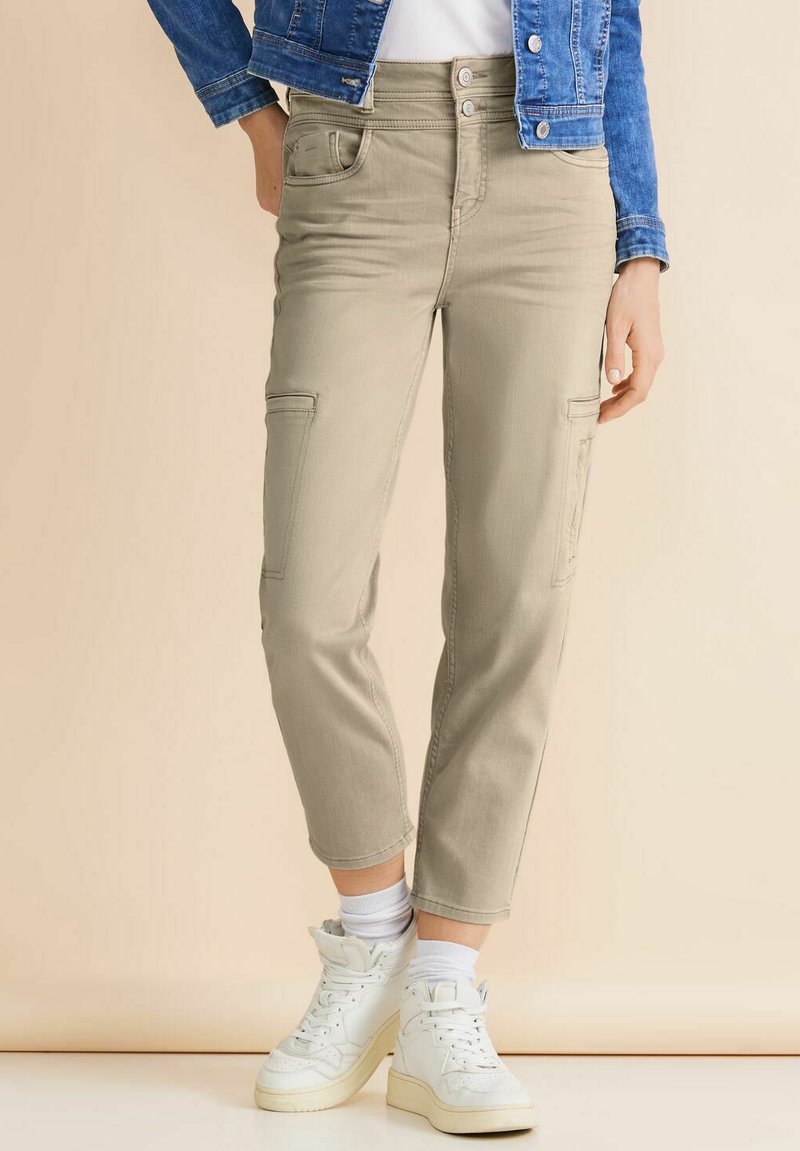Street One CASUAL FIT - Jeans straight leg - beige