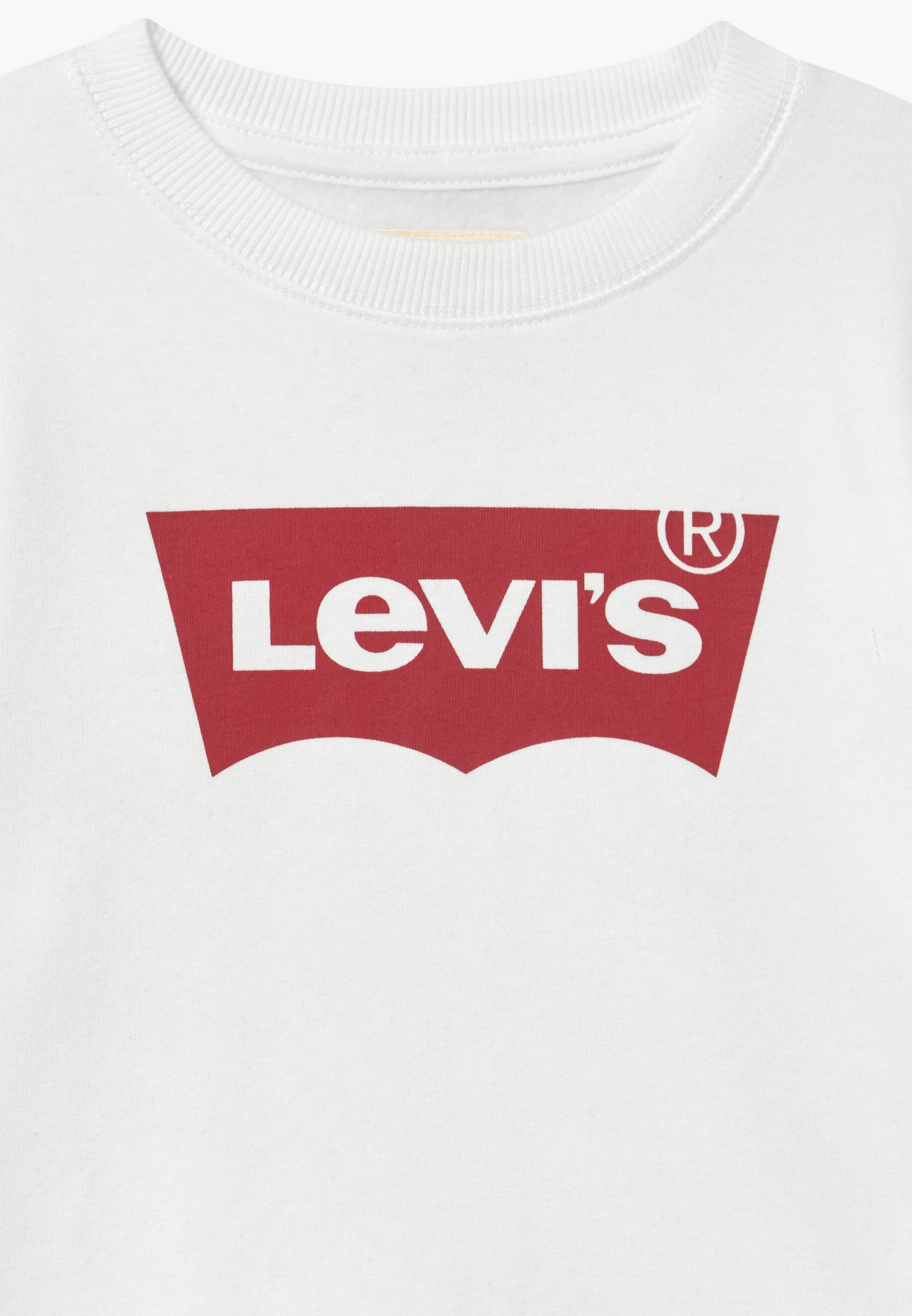levis white sweatshirt
