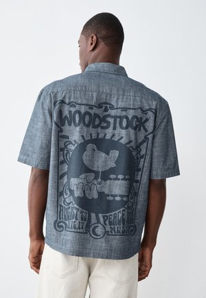 Next, REGULAR FIT - DENIM SHORT SLEEVE SHIRT - Hemd - blue woodstock