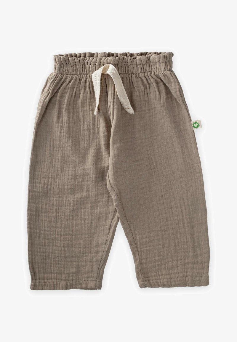 Cigit MUSLIN - Tracksuit bottoms - taupe