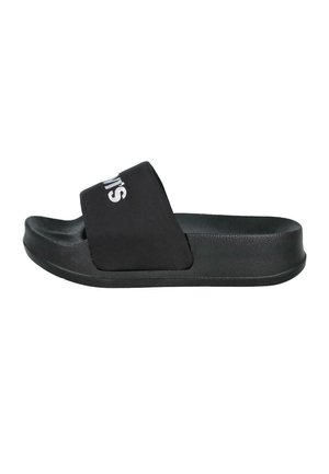 KLAPKI JUNE S BOLD PADDED - Chanclas de baño - black