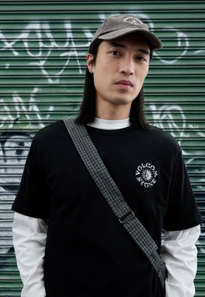 SUNSHINER - Print T-shirt - black