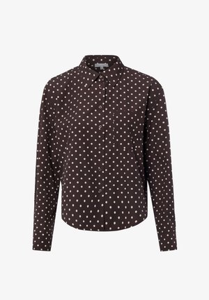 Marie Lund, MARIE LUND BLUSE MEDINA - Hemdbluse - schoko weiß -