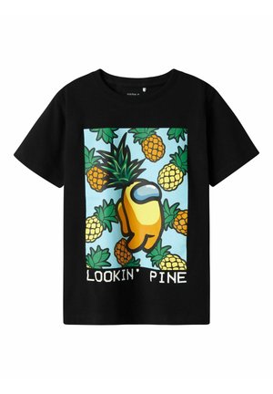 Name it T-shirt print - black