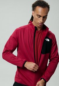 The North Face CREST  - Sweat zippé - garnet red/black