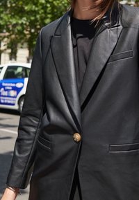 Next Pitkä takki - black