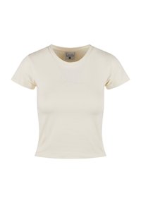SMALL SIGNATURE SHORT - Lihtne T-särk - off white