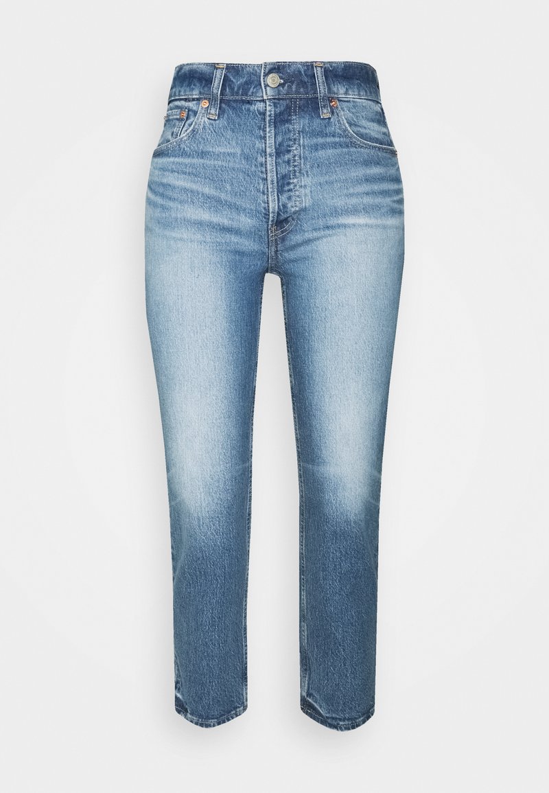 GAP Straight leg jeans donkerblauw denim
