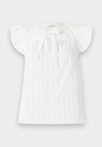 JDYEVA TIE - Blouse - cloud dancer