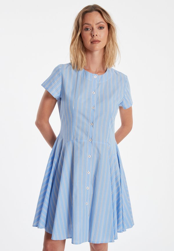 ZAVIE - Blusenkleid - hellblau