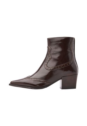 VIA VAI, KATE NEIL - Cowboy- / bikerstøvlette - cognac