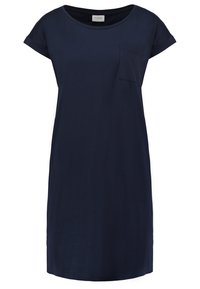 VILA Žerzejové šaty - dark blue