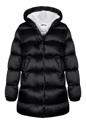 HOODED PADDED PUFFER - Manteau d'hiver - black