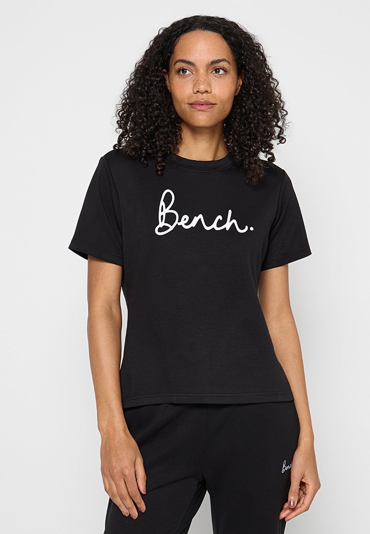 Bench T-shirt print zwart