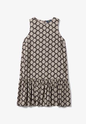 OVS, MULTICOLOUR DRESS WITH GEOMETRIC PATTERN - Day dress - black white