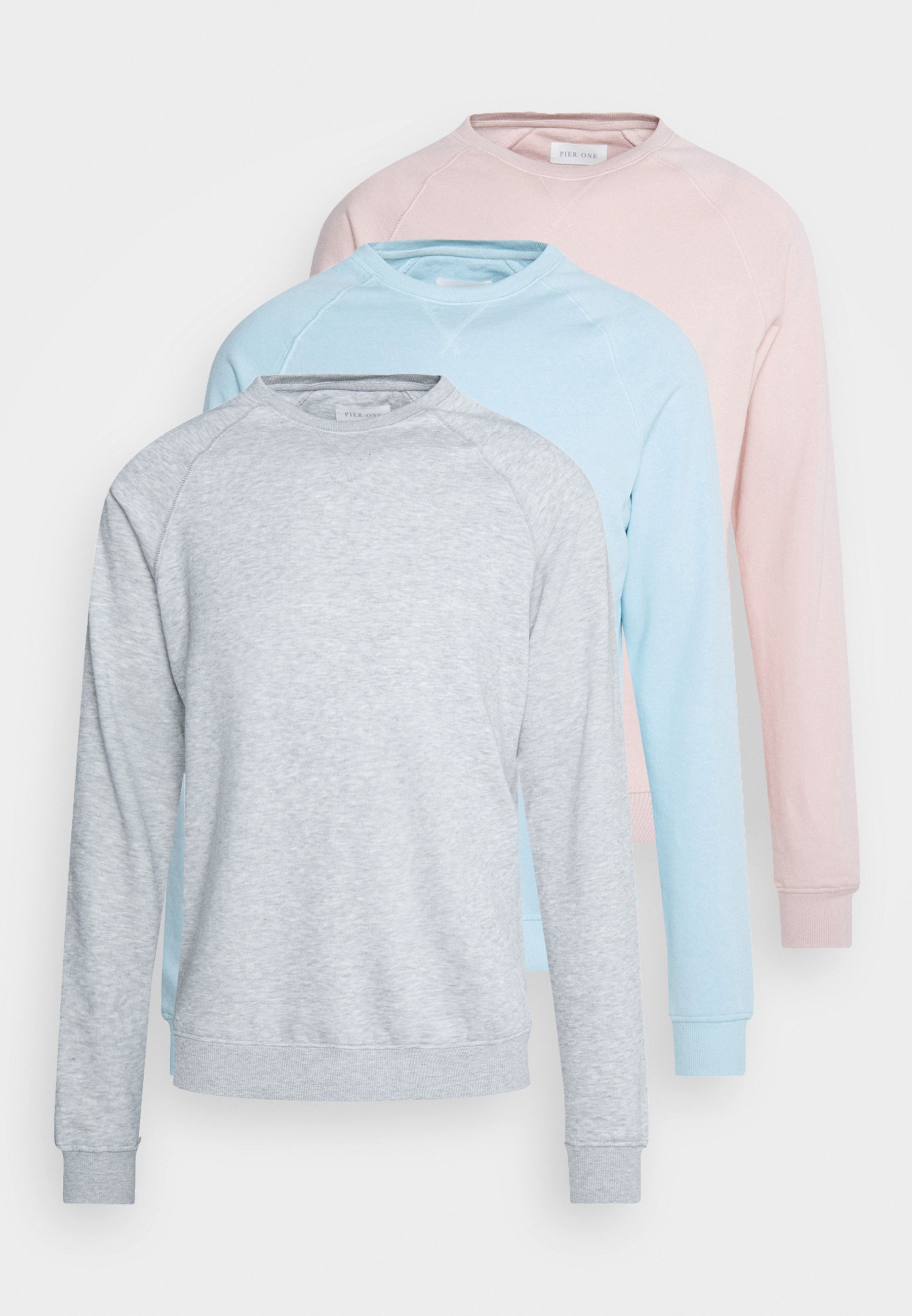 light blue pullover