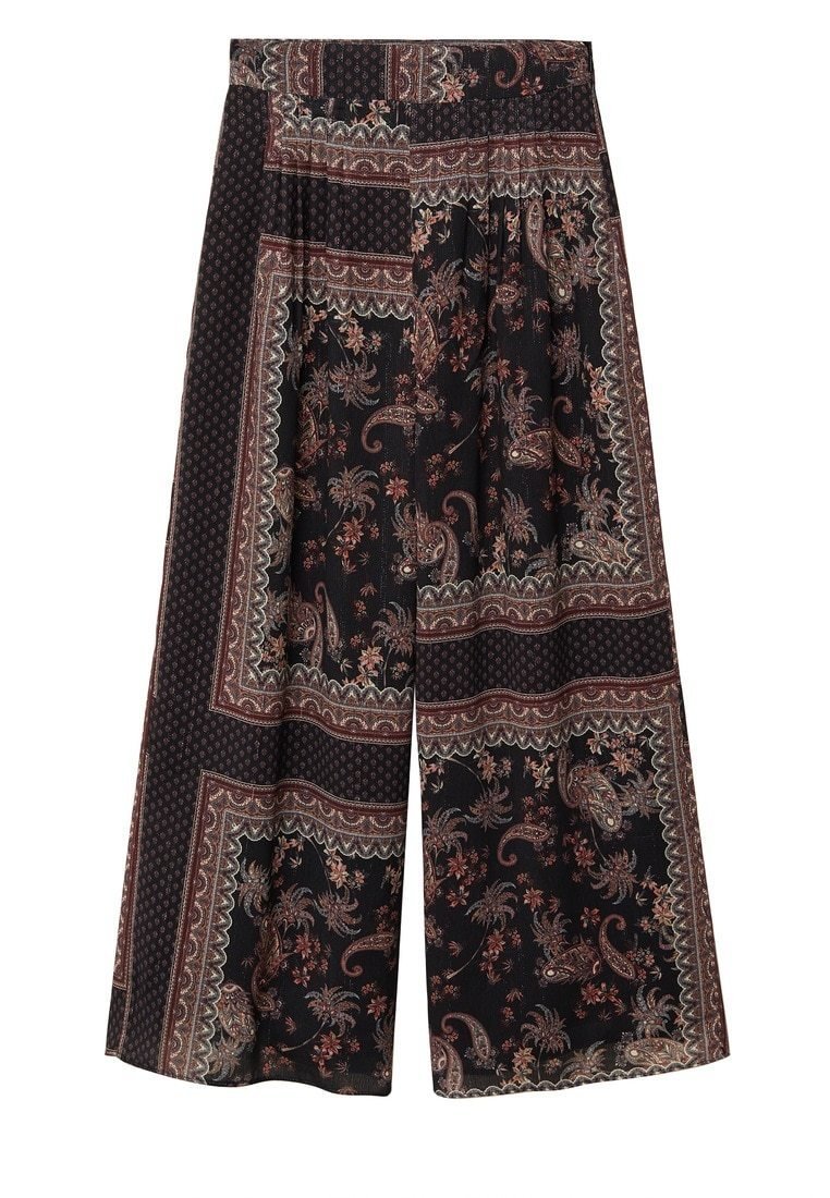 Mango Broek zwart Mango Broek zwart