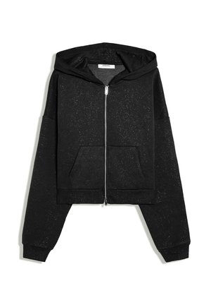 Bershka, WITH RHINESTONES - HOODIE - Sweatjacke - black